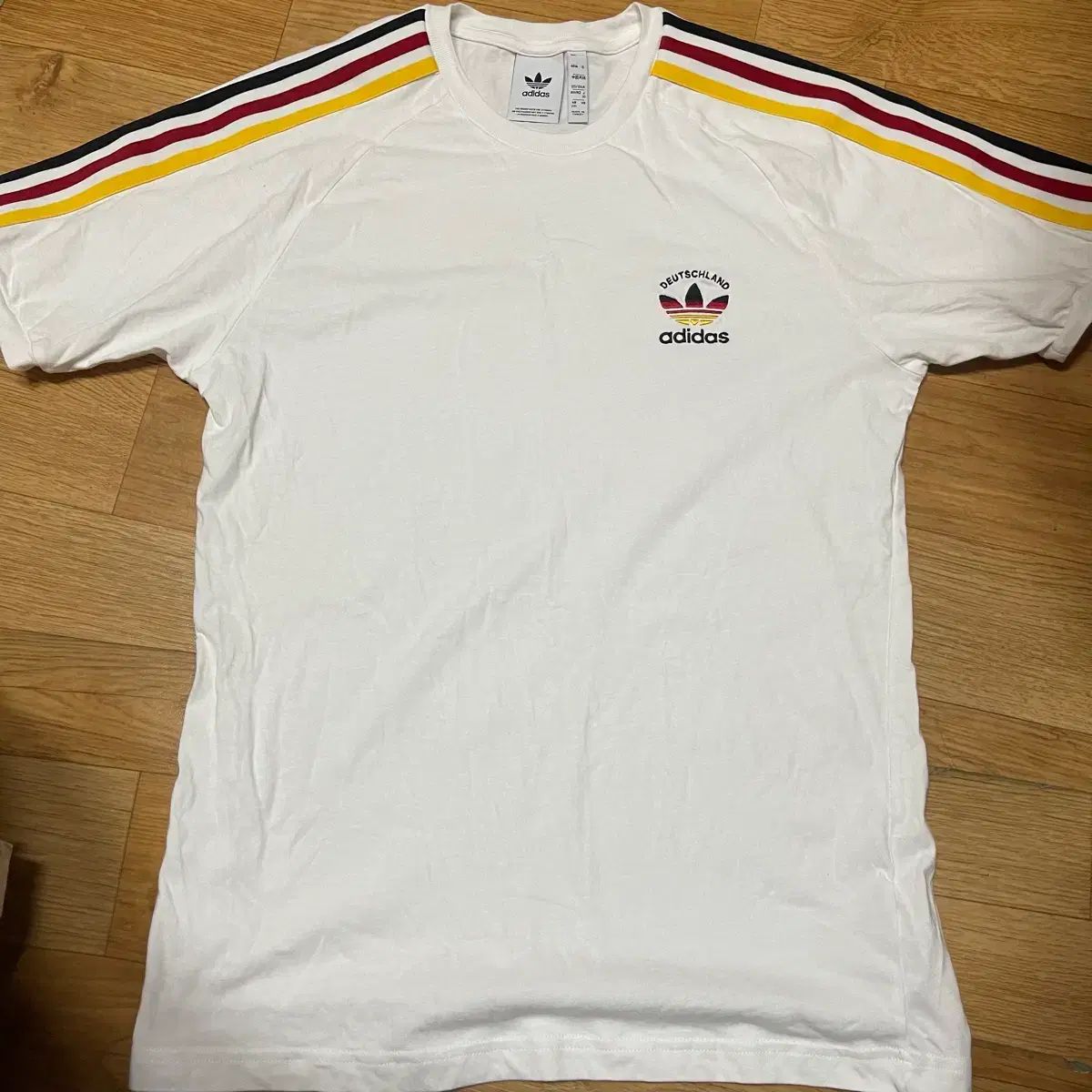 アディダス オリジナル ストライプ ドイツ Tシャツ 2XL サイズ