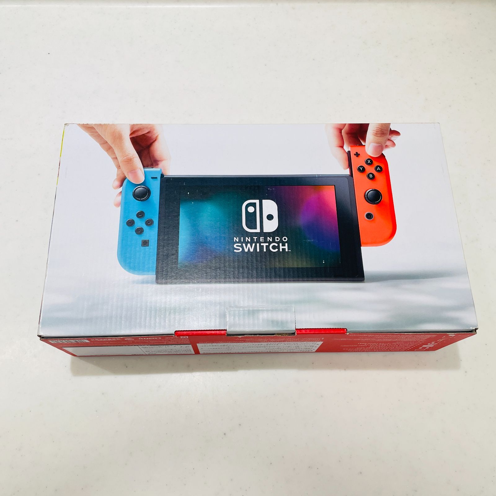 箱付 美品 Nintendo Switch ネオンブルー ネオンレッド 旧型 初期型