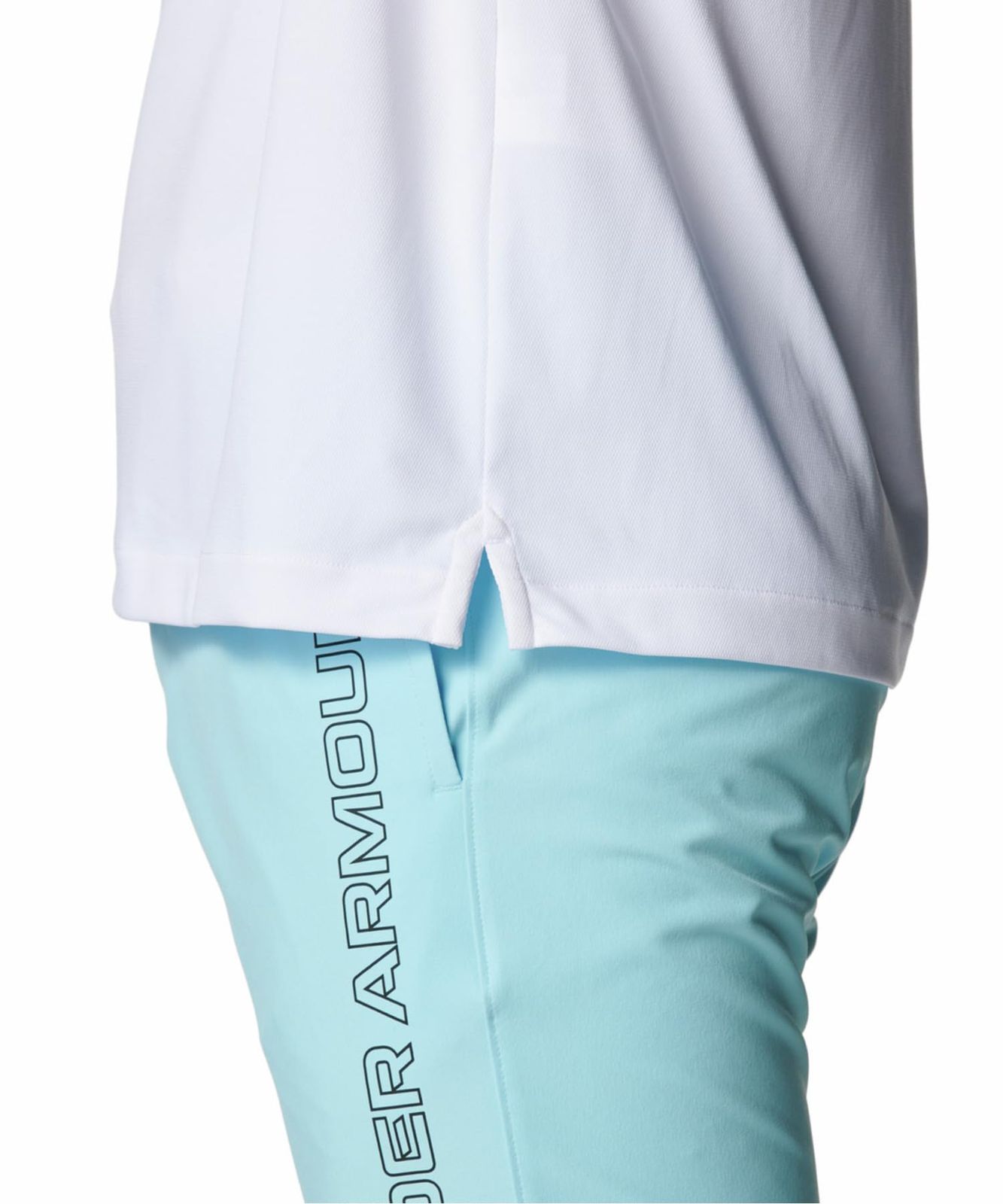 [アンダーアーマー] UA ArmourDry Polo White Metallic Silver L [ホワイトメタリックシルバー] [L]
