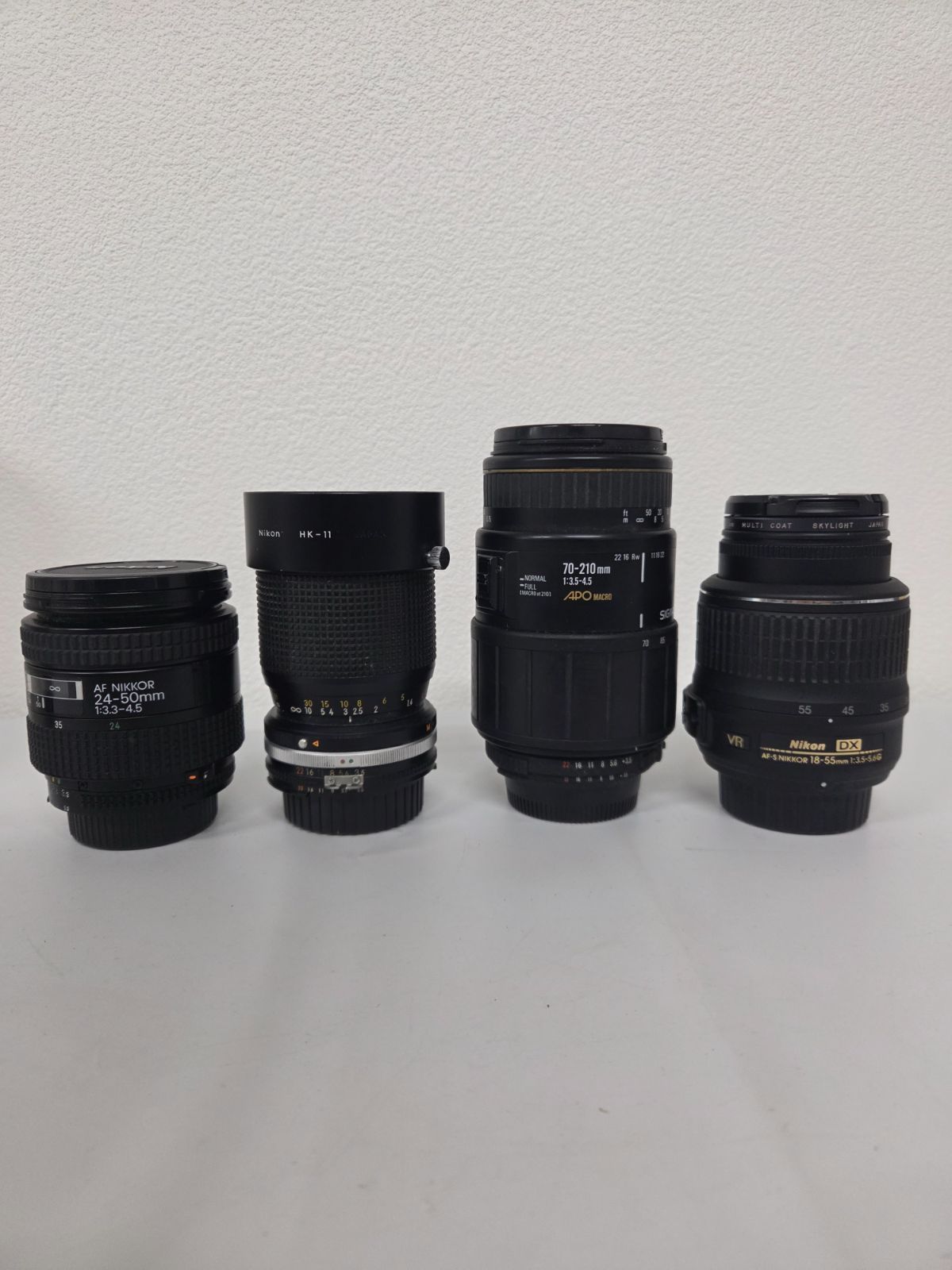 ニコン Nikon AFニッコール等 レンズ4本セット シグマ