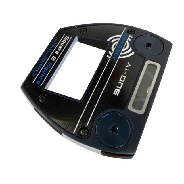 【中古】 オデッセイ Ai-ONE SQUARE 2 SQUARE JAILBIRD 34インチ パター PT STROKE LAB 90 スチール (フレックスその他) メンズ 男性用 右利き 右用 Dランク ゴルフクラブ