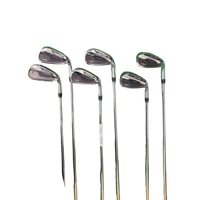 【中古】 テーラーメイド RSi 1 6S アイアンセット IR KBS C-TAPER 90 (フレックスS) メンズ 男性用 右利き 右用 Cランク ゴルフクラブ