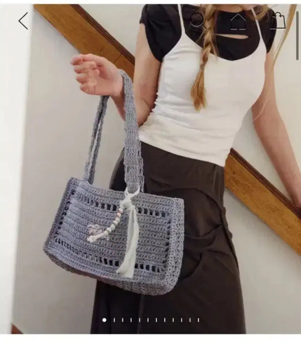 未使用) JILL STUART ジルスチュアート ラフィア ショルダーバッグ 夏バッグ リゾートスタイル