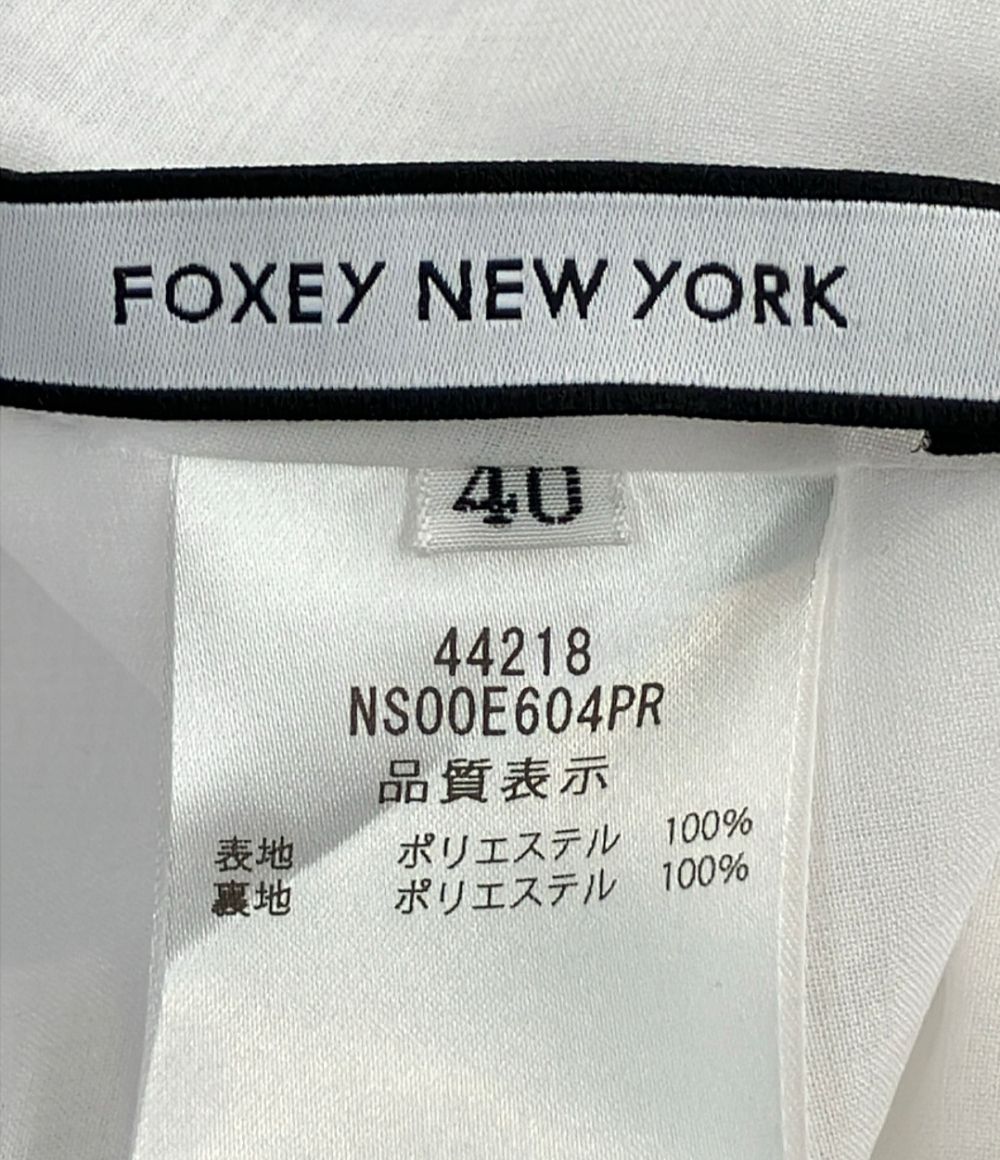 フォクシーニューヨーク　ポロシャツワンピース40サイズ フォクシー ニューヨーク ノースリーブワンピース レディース SIZE 40