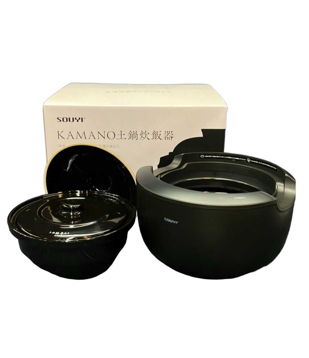 ソウイ 調理器 現状品 カマノ 土鍋炊飯器 SY-153-4 - メルカリ
