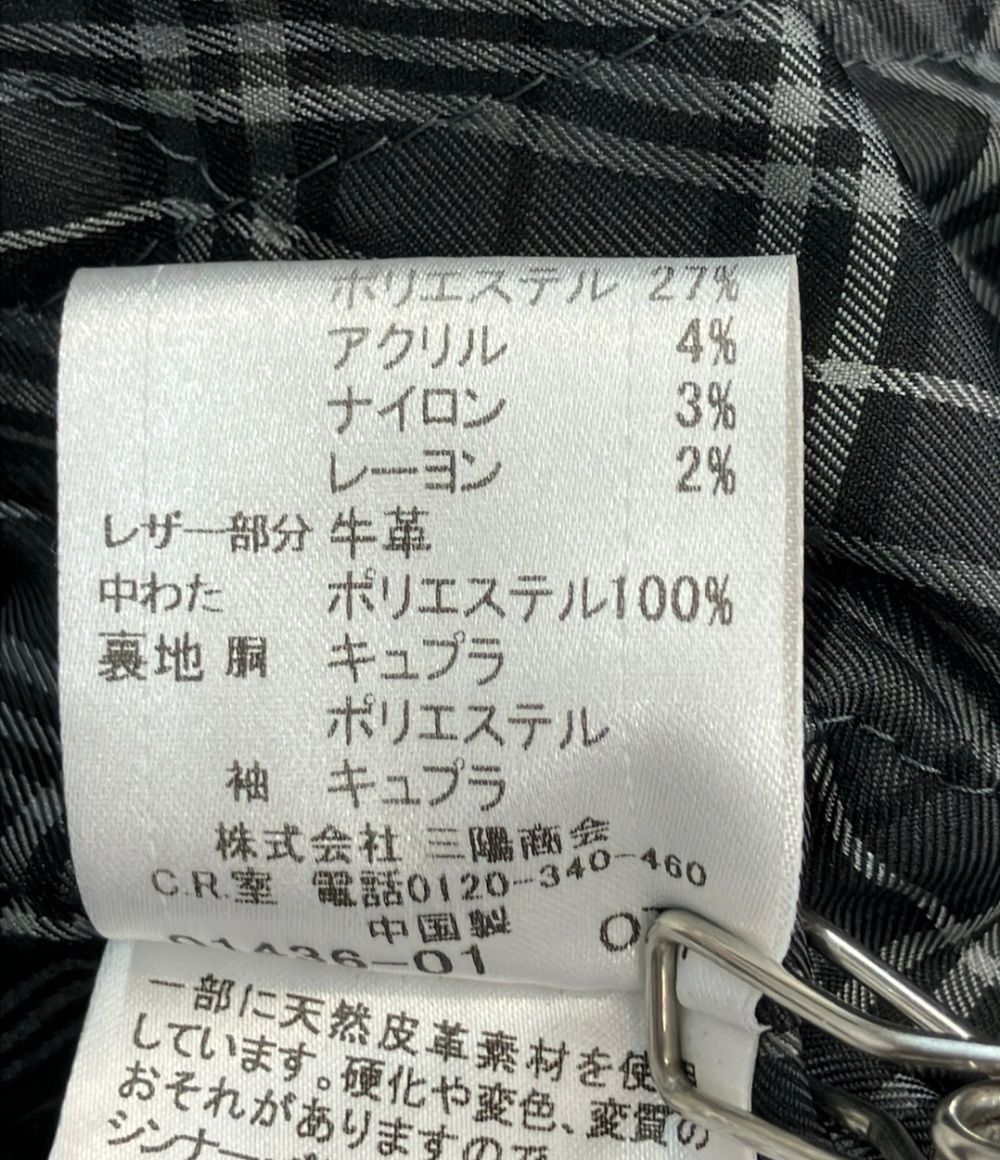 バーバリーブラックレーベル チェスターコート 内地キルティング