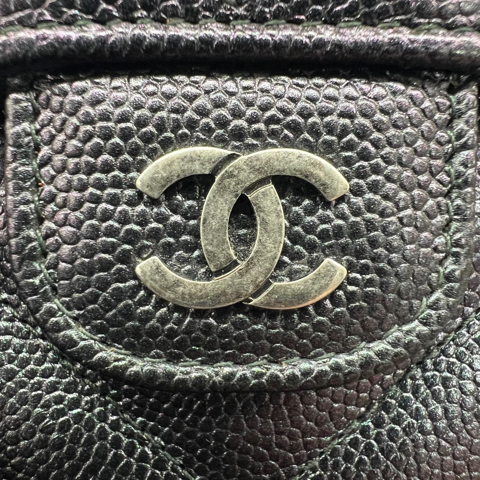 CHANEL 希少 展示品級美品 シャネル Vステッチ シェブロン クラシック