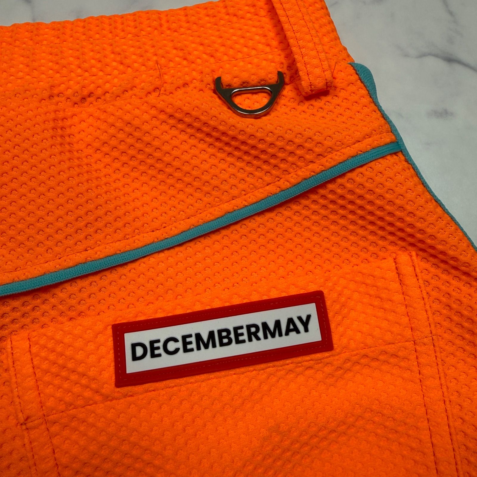 美品 DECEMBERMAY ディセンバーメイ ゴルフ スカート M オレンジ