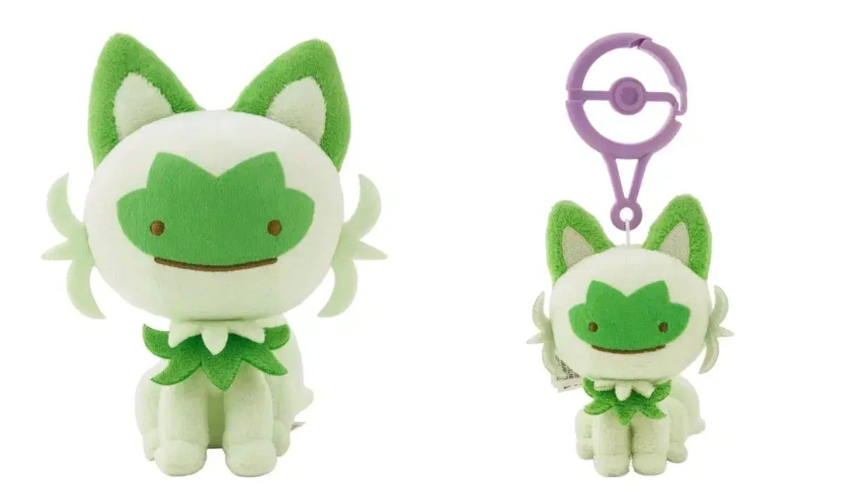 ポケットモンスター 変身メタモン ナエトル ぬいぐるみ + キーホルダー セット