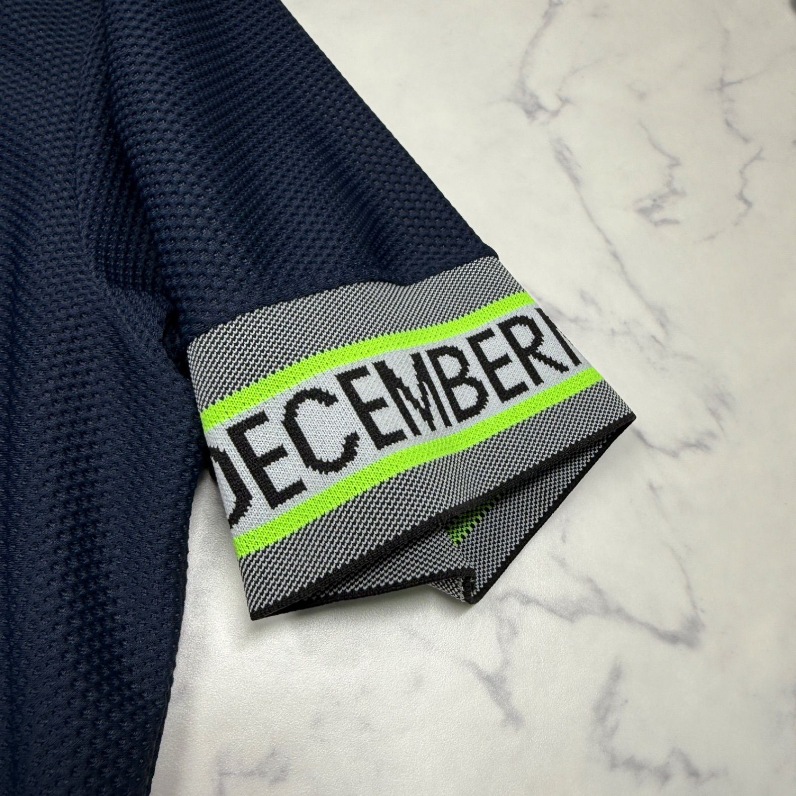 美品 DECEMBERMAY ディセンバーメイ 半袖 モックネック シャツ XL