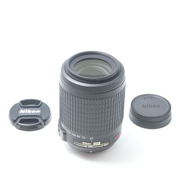 ニコン Nikon AF-S DX VR Zoom Nikkor 55-200mm f/4-5.6G IF-ED[美品A]