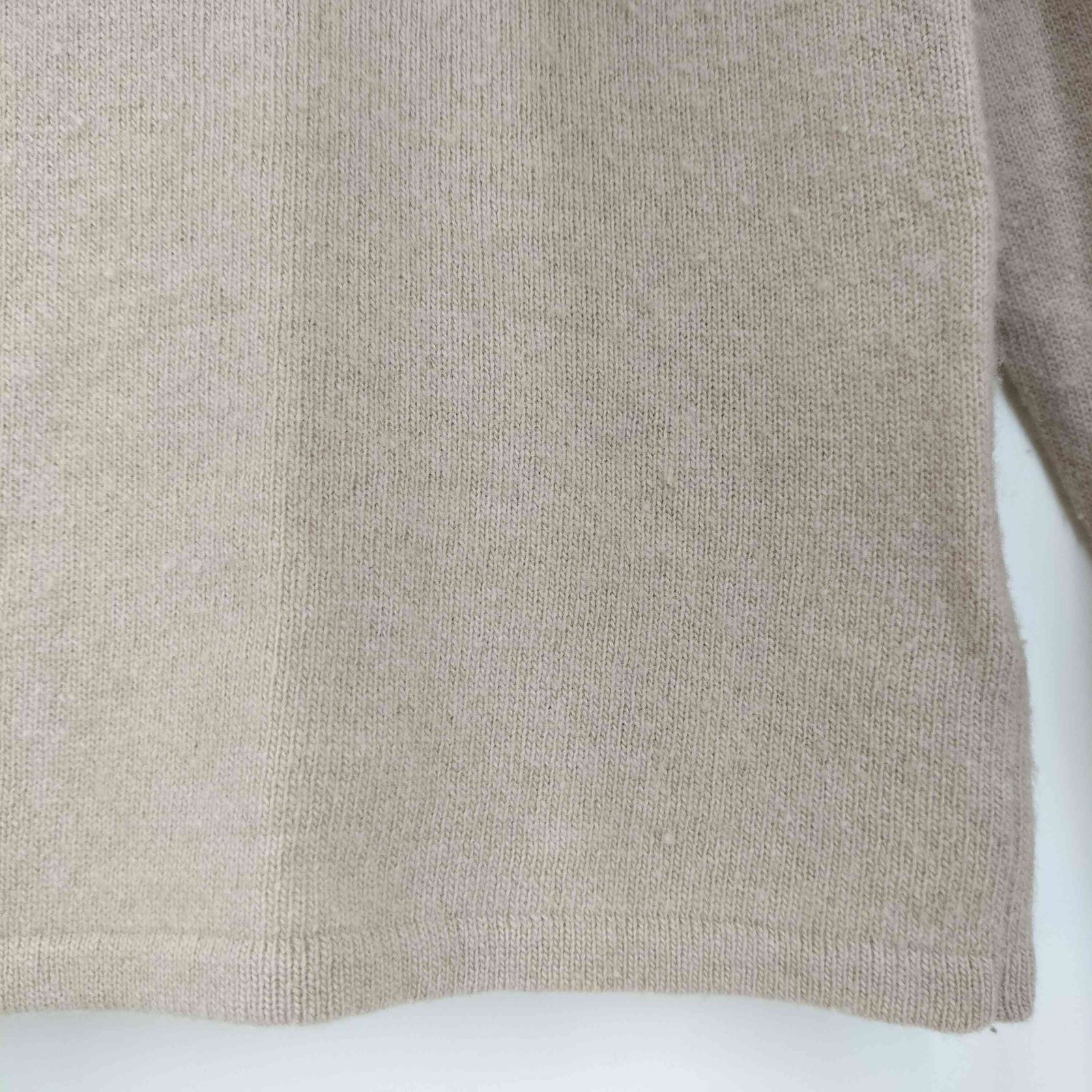 バーバリーロンドン BURBERRY LONDON ウール カシミヤ ニット ジップ 