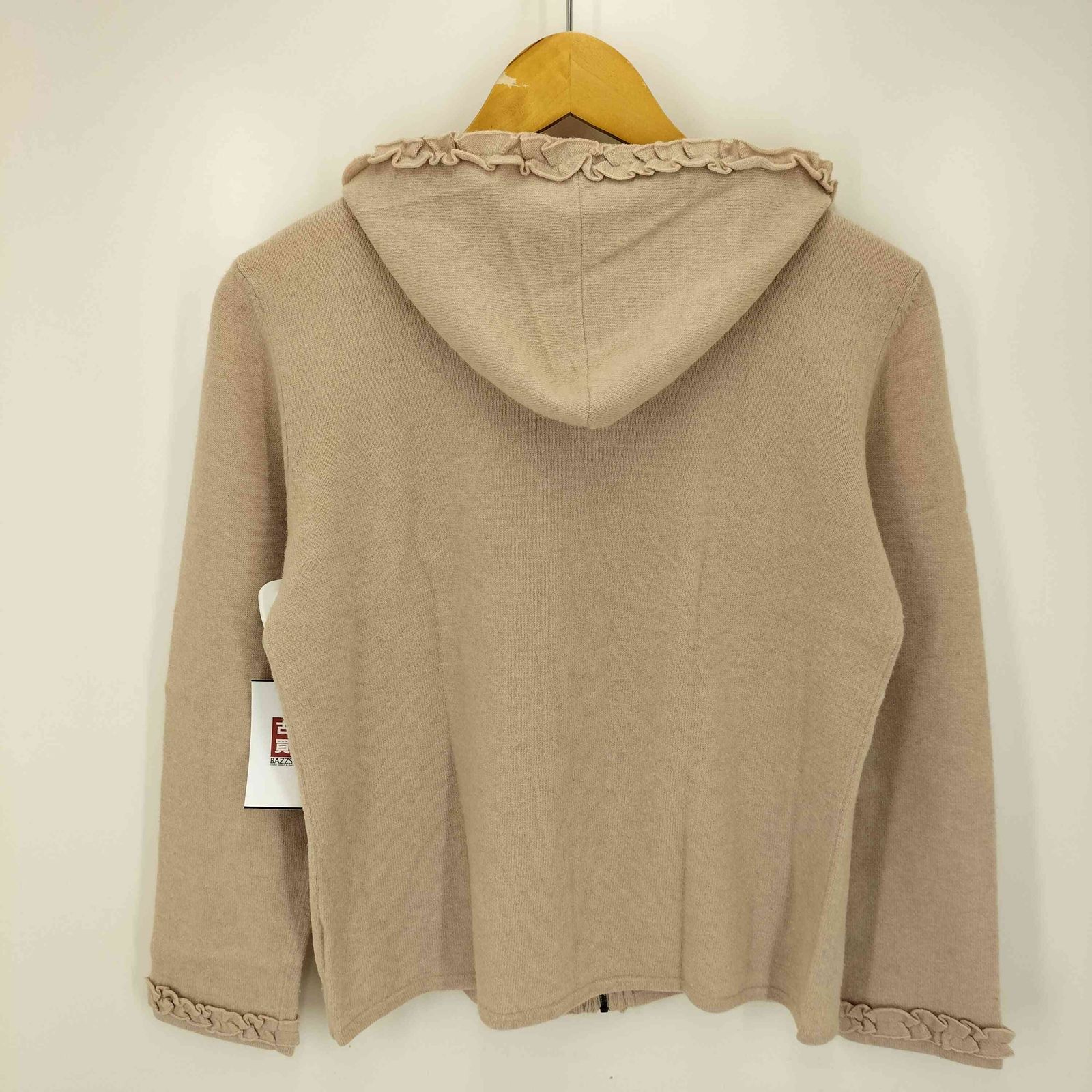 バーバリーロンドン BURBERRY LONDON ウール カシミヤ ニット ジップ 