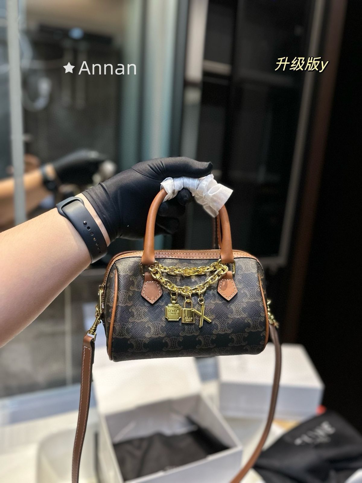 【未使用品】超美品レディース CELINE セリーヌ ショルダーバッグ