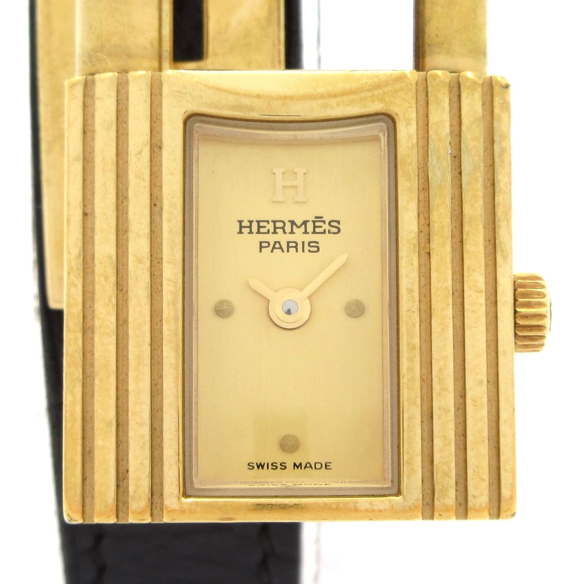 HERMES(エルメス) 腕時計 ケリーウォッチ レディース ゴールド金具/〇Z ゴールド