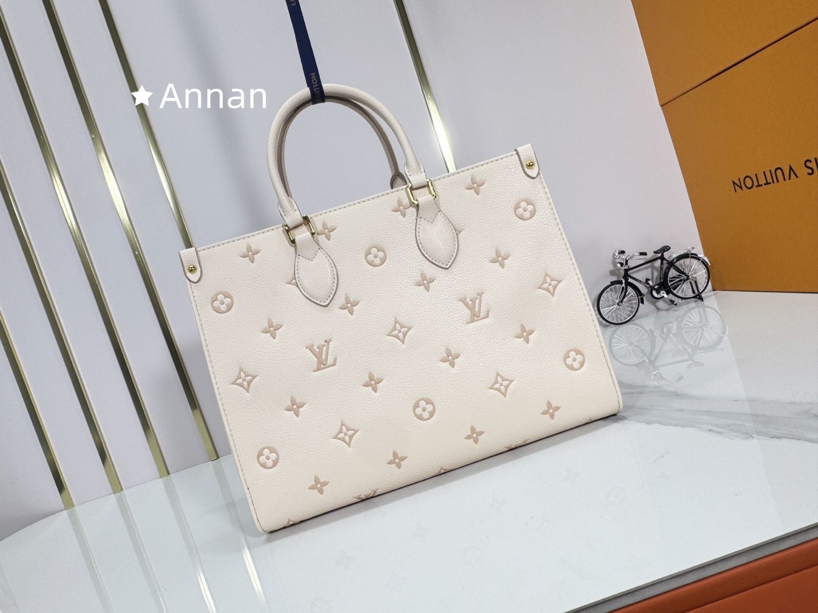 超美品 本日特価 LOUIS VUITTON ルイヴィトン ンザゴー MM トートバッグ レディース