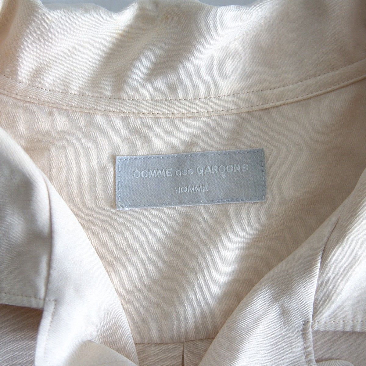 90s/アーカイブ】COMME des GARCONS HOMME【レーヨン ポリ オープン