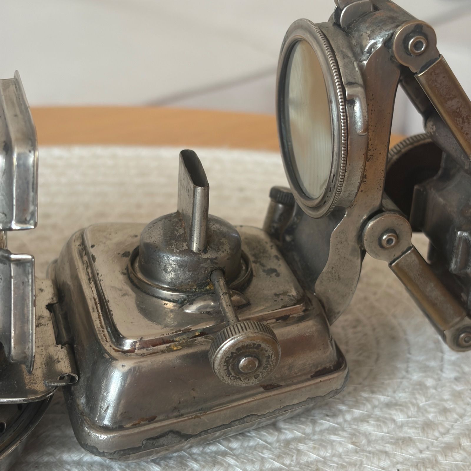 現品限り】 1900s Lucas Silver King オイルーランプ バイシクルランプ