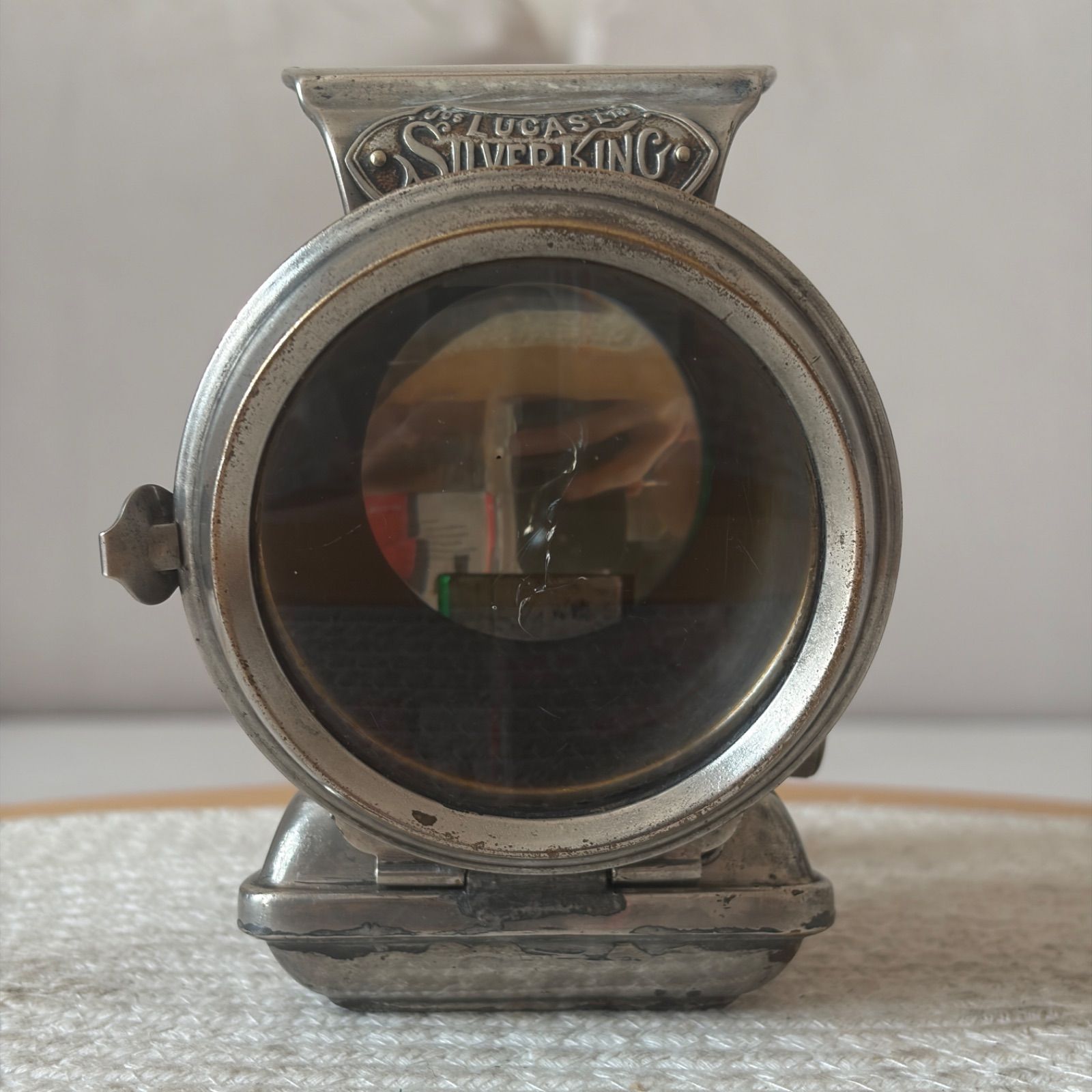 現品限り】 1900s Lucas Silver King オイルーランプ バイシクルランプ