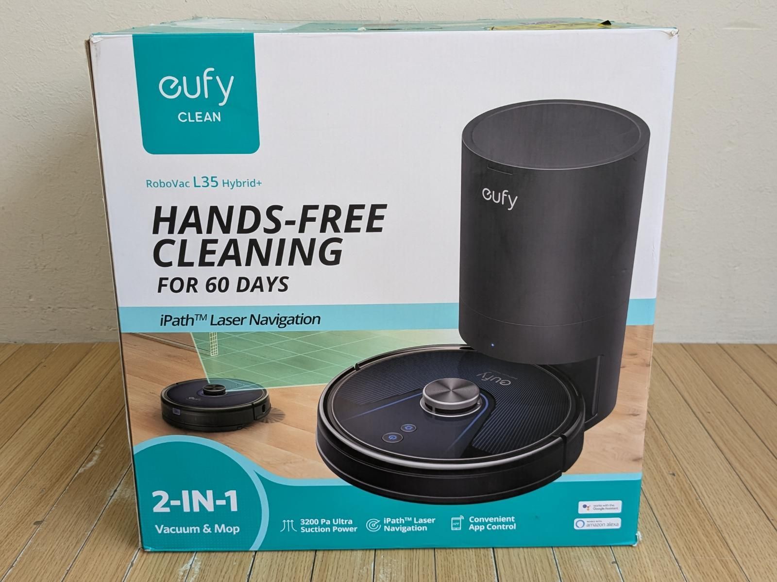 Anker eufy ユーフィ RoboVac L35 Hybrid+ ロボット掃除機 ロボロック