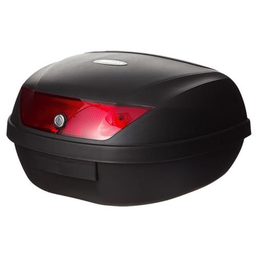 Alfatech トップケース バイク リアボックス フルフェイス Eタイプ 51L 2個収納 ブラック送料無料 d8f0b9b6