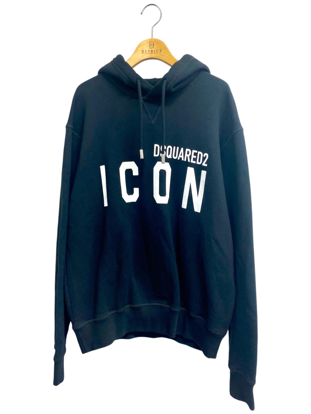 ディースクエアード ICON Hooded Sweatshirt S79GU0003 S25042 M ブラック フーデッド トレーナー ITLC9MSK81O8 ディースクエアード ICON Hooded Sweatshirt S79GU0003 S25042 M