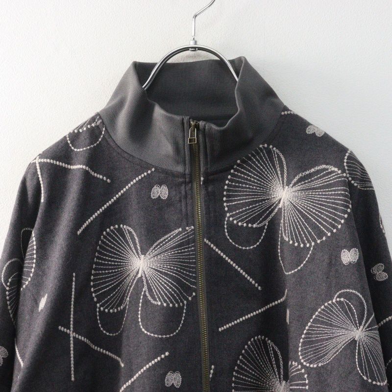 極美品 定価31900 2024AW マーブルシュッドmarble SUD EMB gene Zip Up