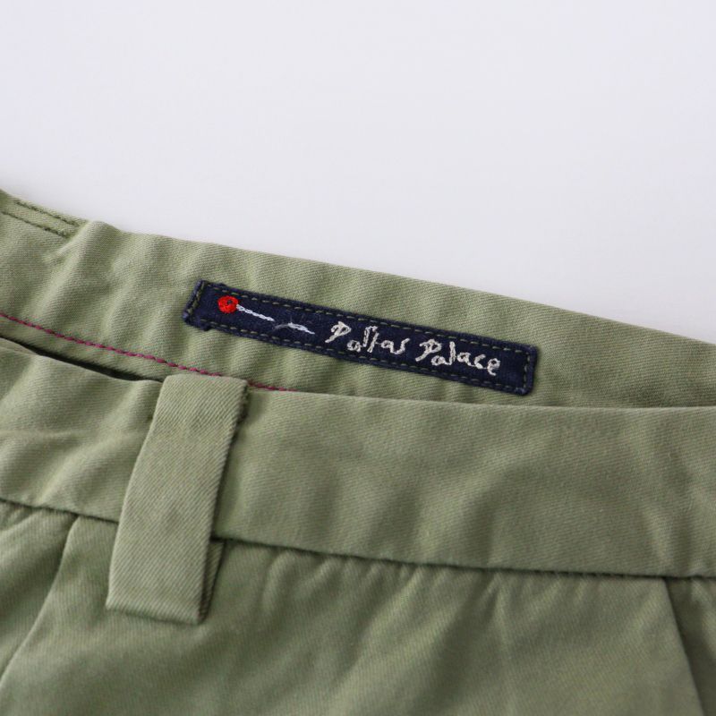 パラスパレス Pal'las Palace コットンチノスリムパンツ 3＼カーキ