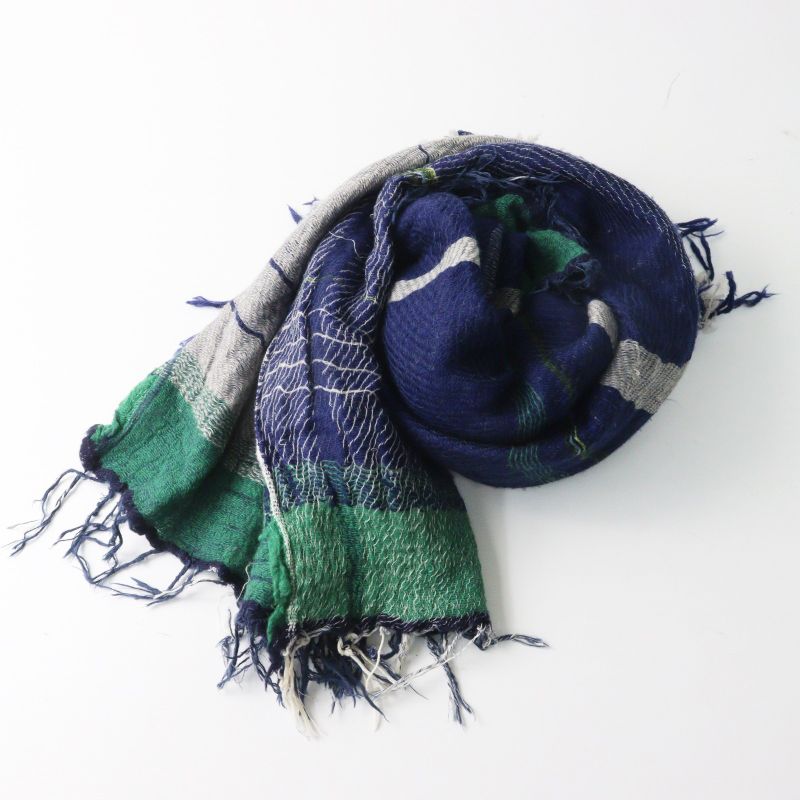 タマキニイメ 玉木新雌 tamaki niime roots shawl MIDDLE ルーツ