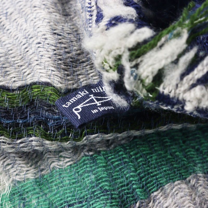 タマキニイメ 玉木新雌 tamaki niime roots shawl MIDDLE ルーツ