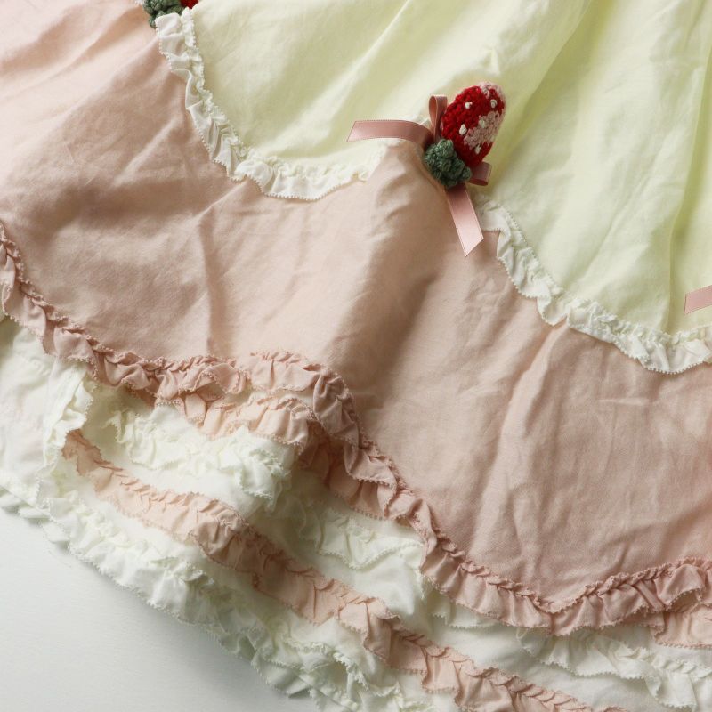 極美品 2022SS ピンクハウス PINK HOUSE アニバーサリーケーキパッチ