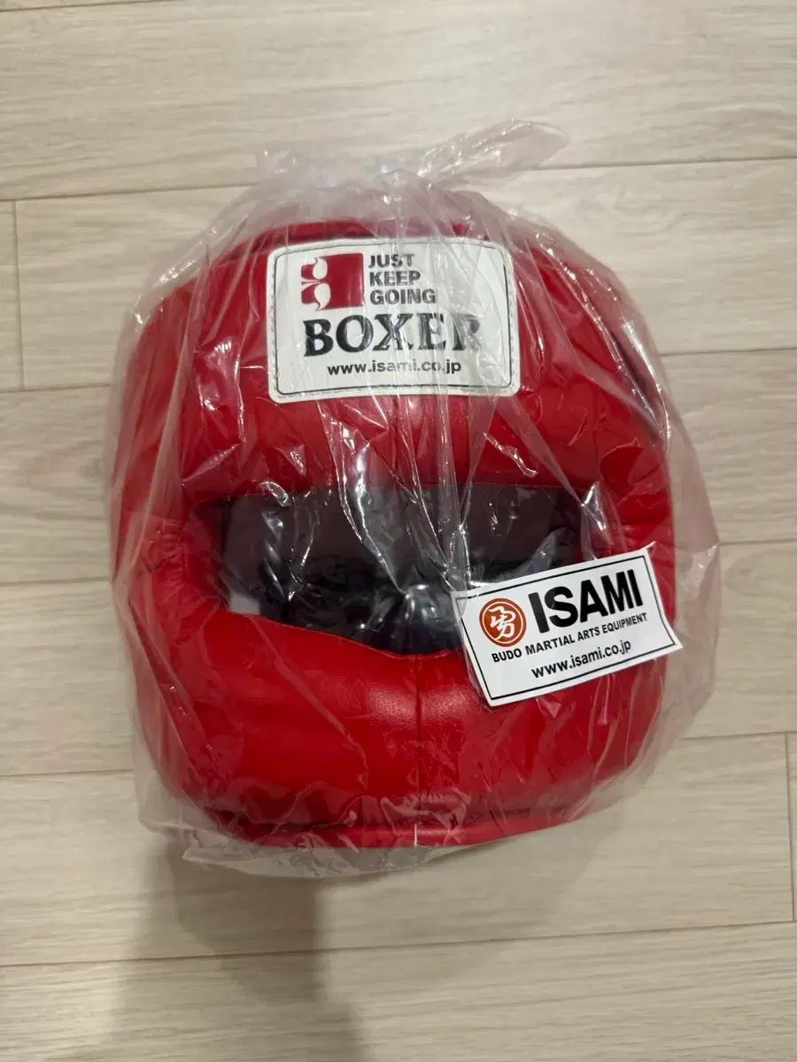 イサミ コボウゴ ヘッドギア レッド 新品