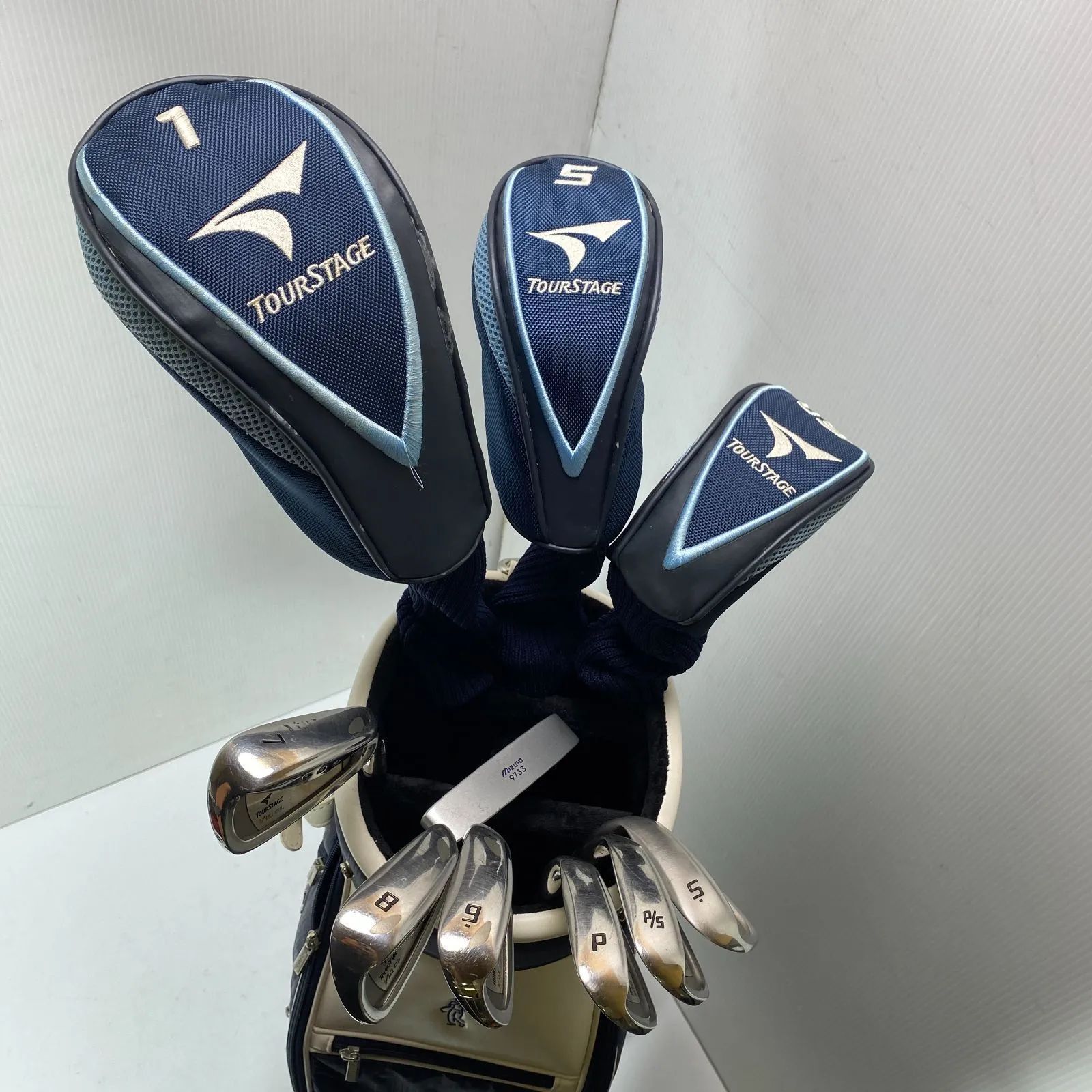TOURSTAGE ツアーステージ ViQ CL レディースゴルフクラブ フルセット キャディバッグ BBL0610/大4944
