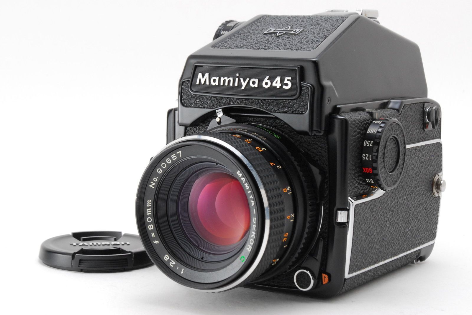 117 Mamiya M645 sekor c 80mm 1:2.8 付属品多数 Mamiya M645 1000S AE Finder Sekor C 80mm f/2.8 C0212 - メルカリ