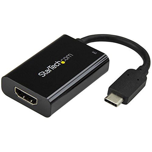 StarTech.com USB Type-C接続HDMIディスプレイ変換アダプタ 4K/60Hz Thunderbolt 3 互換 60W USB Power Delivery CDP2HDUCP | ディスプレイビデオコンバーター、Pow 5ee09dbe