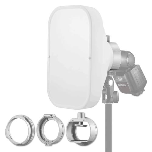 GODOX ML-CS1625 ディフュージョンドームキット 変換アダプター3タイプ付き すべてのGodoxシリーズライトに対応(確認済み機種:ML30 ML60 LEDビデオライト V1 AD200 AD200PRO AD300PRO V8 bba2519b