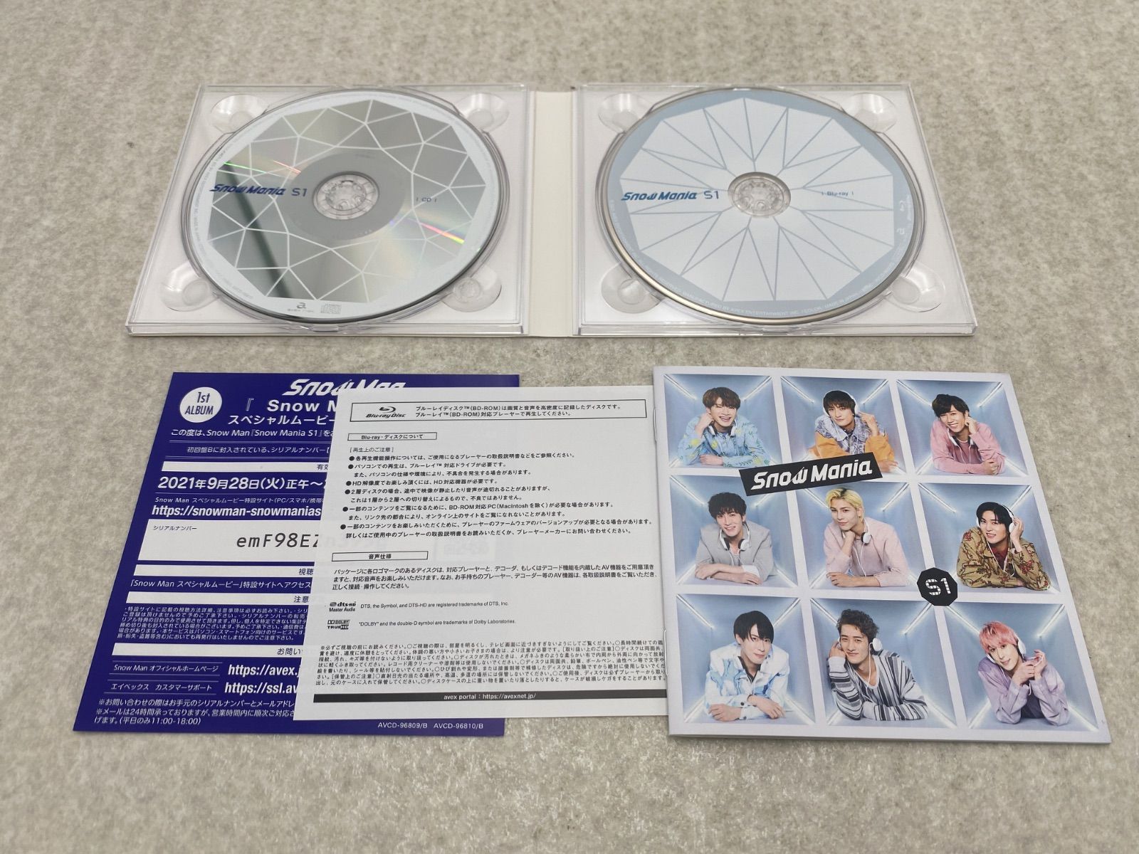▽【CD＋Blu－ray】Snow Mania S1（初回盤B） 0013341808