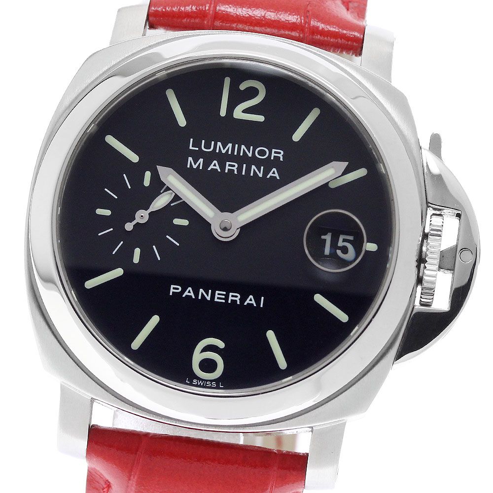 パネライ PANERAI PAM00048 ルミノールマリーナ スモールセコンド デイト 自動巻き メンズ 良品 保証書付き_971370 パネライ PANERAI PAM00048 ルミノールマリーナ スモールセコンド