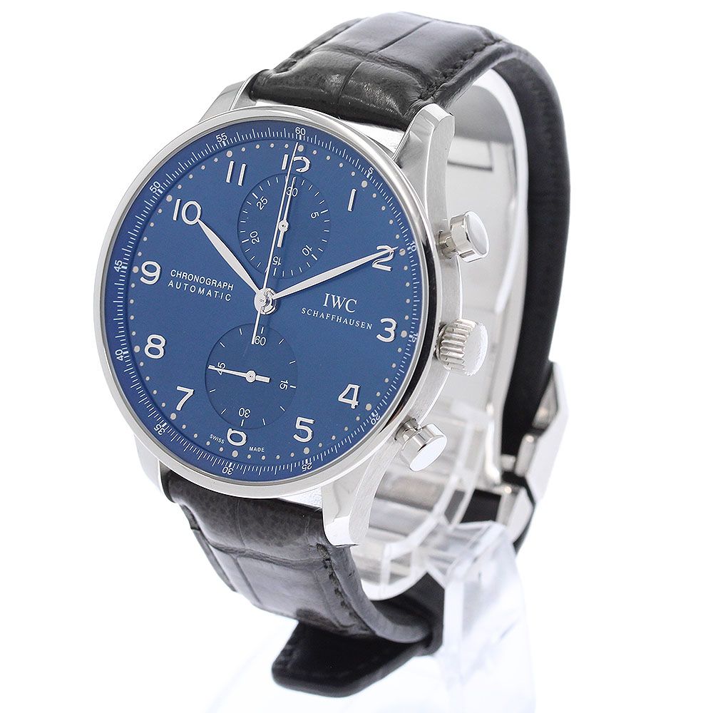 IWC IWC SCHAFFHAUSEN IW371491 ポルトギーゼ クロノグラフ 自動巻き メンズ 良品 保証書付き_971201 IWC IWC SCHAFFHAUSEN IW371491 ポルトギーゼ クロノグラフ 自動巻き メンズ 良品 保証書付き_971201