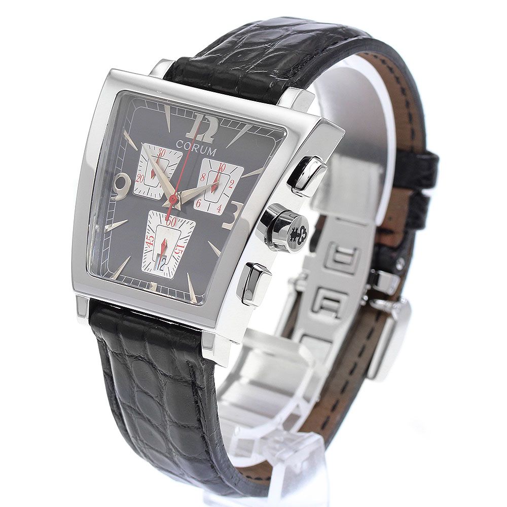 コルム CORUM 196.404.20 トラピーズ クロノグラフ スモールセコンド