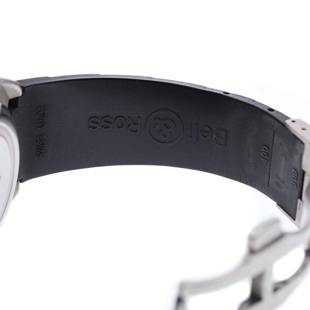 ベル＆ロス Bell＆Ross 300-S スペース3 クロノグラフ 自動巻き メンズ