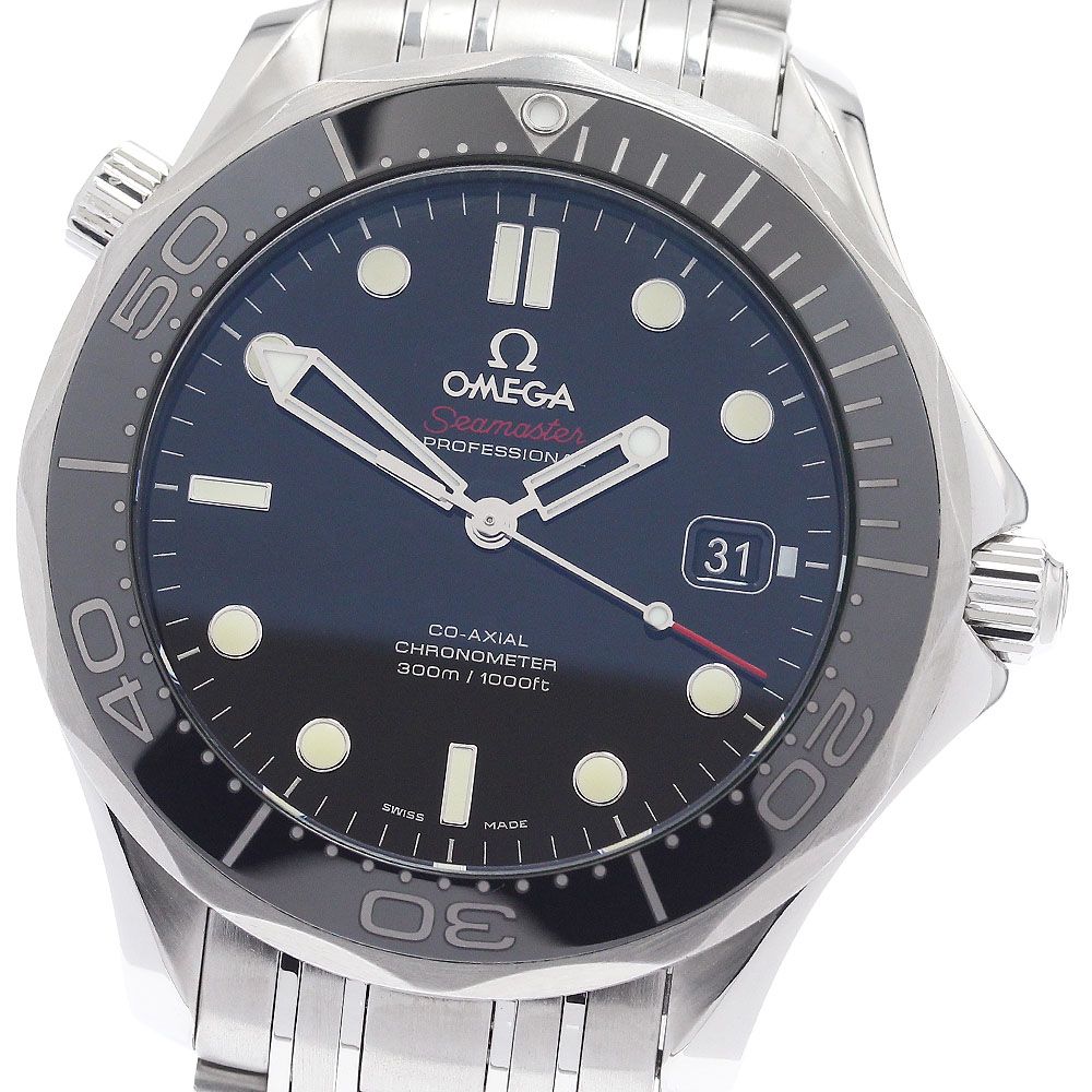 オメガ OMEGA 212.30.41.20.01.003 シーマスター300 デイト コーアクシャル 自動巻き メンズ 良品 _970677