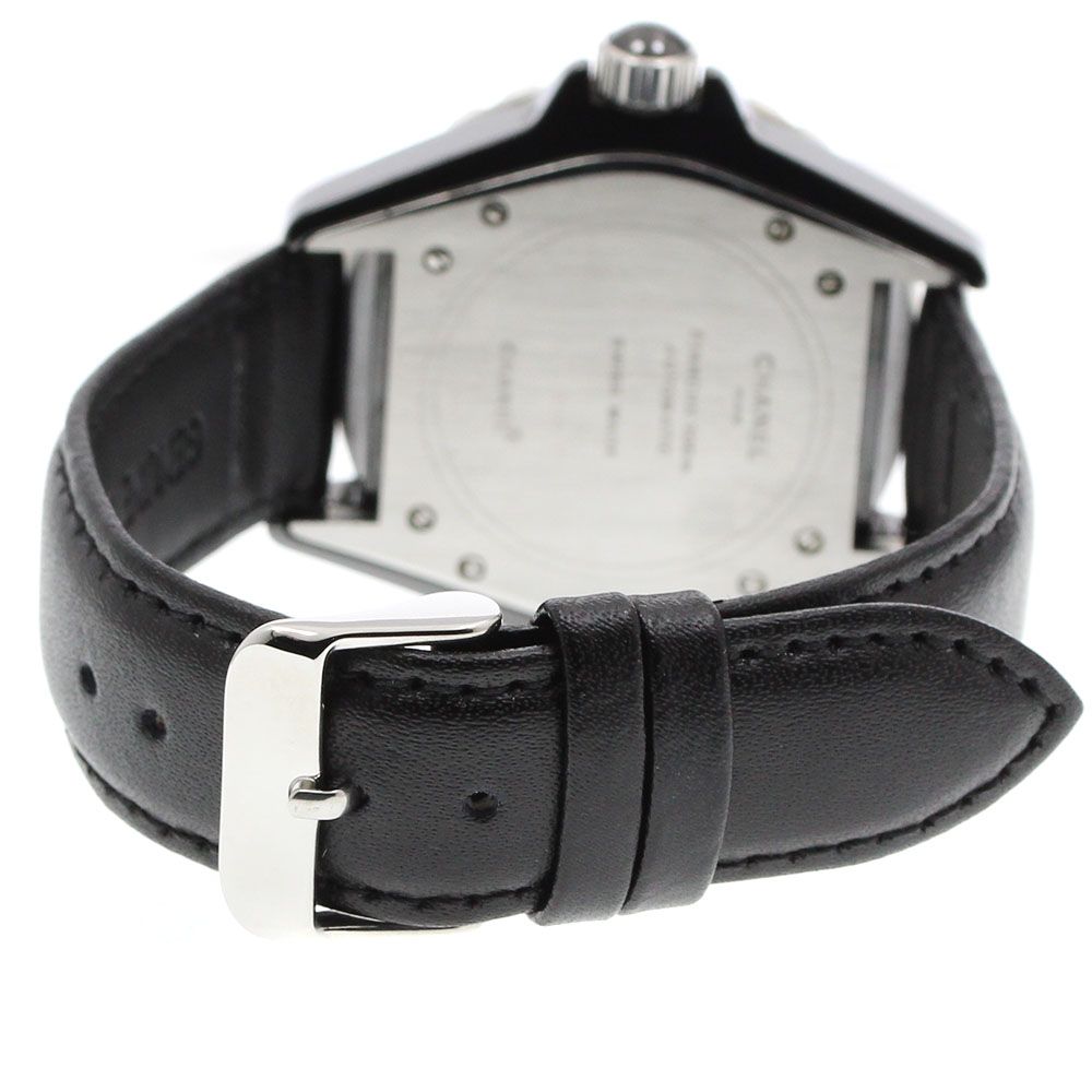 シャネル CHANEL H0683 J12 黒セラミック 38mm 自動巻き メンズ 良品
