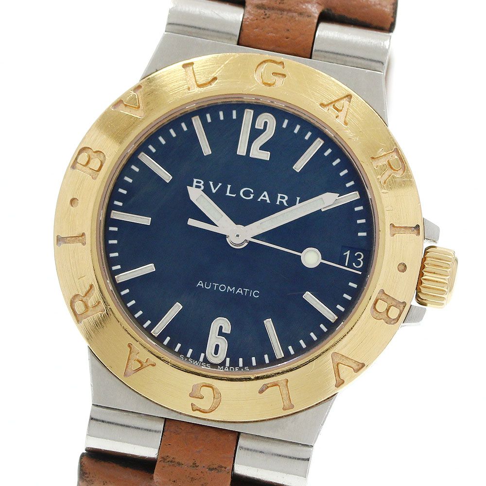 ブルガリ BVLGARI LCV29SG ディアゴノスポーツ K18YGベゼル デイト 自動巻き レディース _962823 112,150円