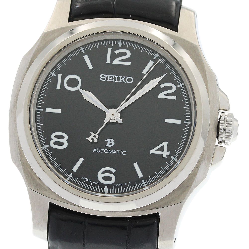 セイコー SEIKO SAGL001/8L21-00A0 ブライツ 琺瑯文字盤 自動巻き メンズ _961182