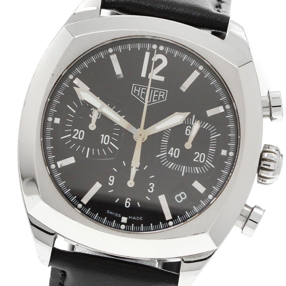 ホイヤー Heuer CR2110.FC6161 モンツァ デイト クロノグラフ 自動巻き メンズ 保証書付き_968551