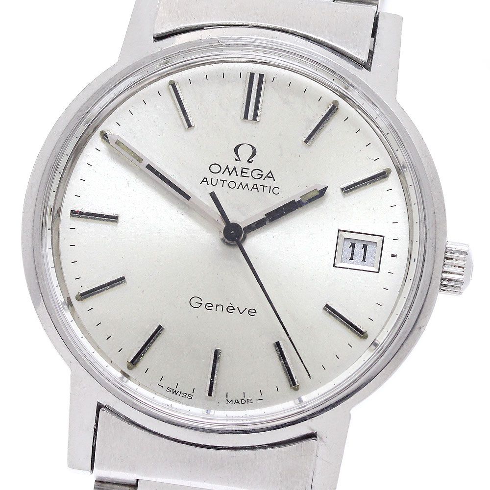 オメガ OMEGA 166.0163 ジュネーブ デイト cal.1012 自動巻き メンズ _956872