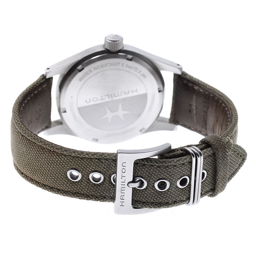 ハミルトン HAMILTON H694390 カーキ フィールド メカニカル デイト 手