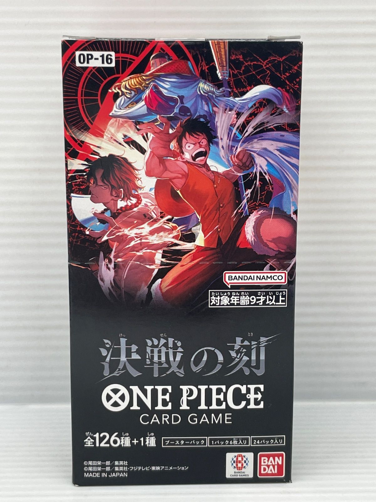 訳アリ】ONE PIECEカードゲーム 決戦の刻【OP-16】 - メルカリ
