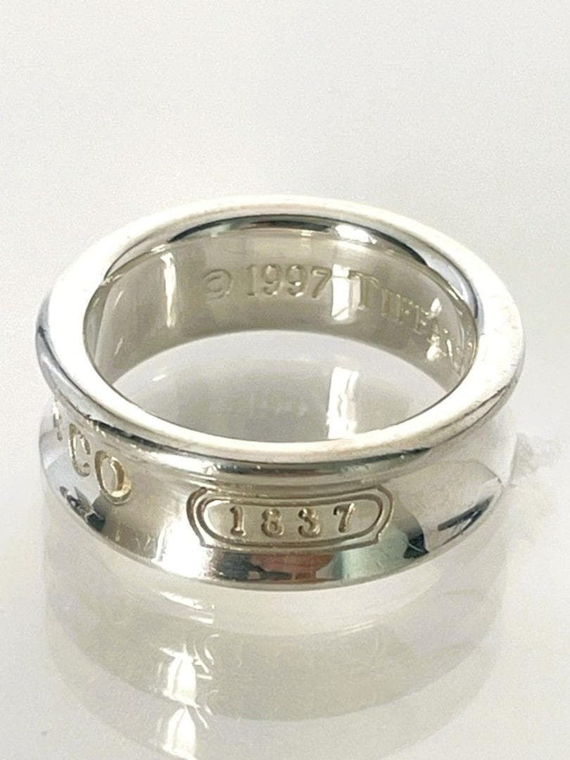 TIFFANY&CO. ティファニー ナローリング SV925 10号 - メルカリ